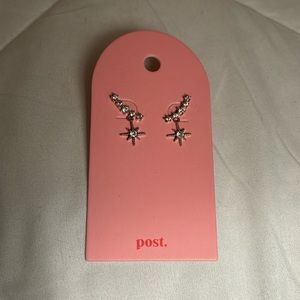 Evangeline Hypoallergenic Sterling Silver crawling star